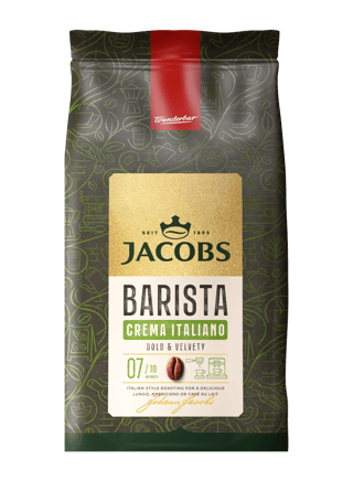 BEANS Jacobs Barista Crema Italiano 1000g
